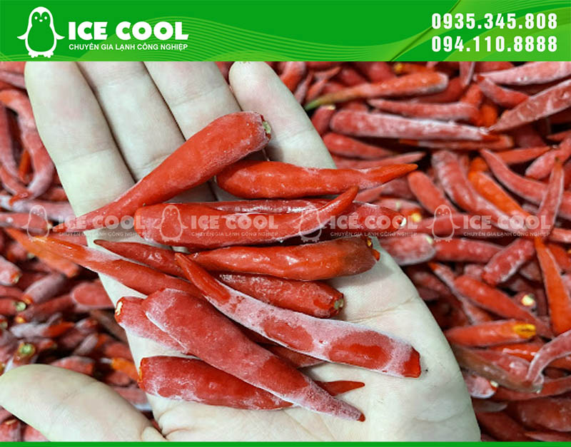 Ớt cấp đông