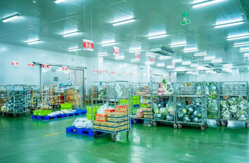 Kho lạnh bảo quản cho chuỗi nhà hàng